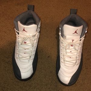 Grey Air Jordan 12s - good condition - barely worn